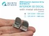 Quinta Studio QR+32049 WWII Imperial Japanese Army seat belts (with metal buckles) (All kits) 1/32